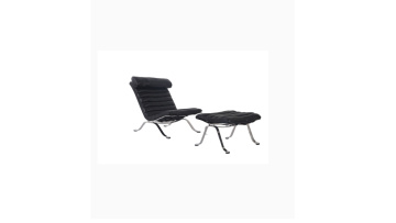 Arne Norell Ari Leather Lounge Chair