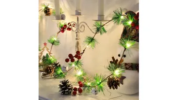 Magical Pine Cone LED Fairy Lights for Holiday Decorations1