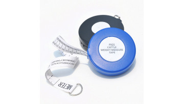 pig cattle weight tape measure