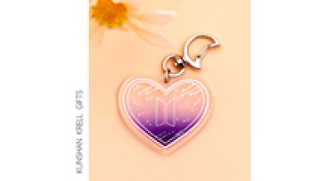 Kunshan Krell Acrylic Chain Custom Acrylic Keychain Acrylic Keyring1