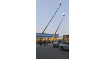 27 meter aerial work vehicle with 6 hexagonal arms