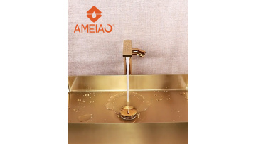 Bathroom Basin Golden Color