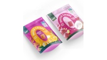 Low Moq Custom Logo Print Laminated Resealable Plastic Zipper Bag With Clear Window Stand Up Pouch Packaging For Food Package1