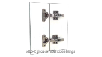 M15-C small angel slide on soft close hinge