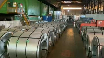 Steel Coil storage and loading