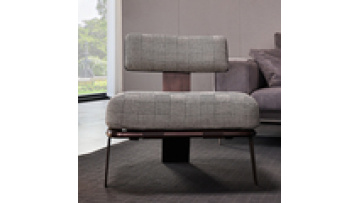 Italian light luxury single sofa modern fabric leisure designer very simple chair negotiation chair1