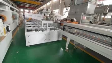 PVC pipe line ready for testing