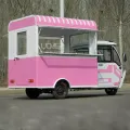 Mobile Mini Electric Food Truck Ice Cream Hot Dog Piaggio Tricycle Vending Cart
