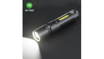 2-in-1 Mini Rechargeable Flashlight COB Type-C