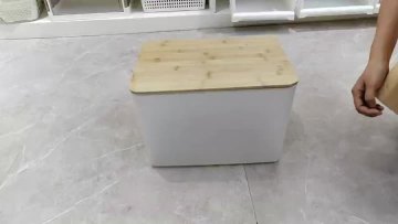 Multifunctional Box With Bamboo Lid