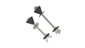 stainless steel iron toilet seat hinge toilet tank screws fixing set for toilet tank to bowl bolt kits cisten bolt sealing fit1