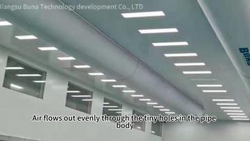 What are the air supply forms of fabric ducts?