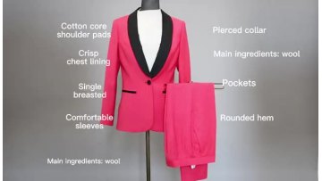 2022New Design women's stripe suit two piece suit for women women suits office1