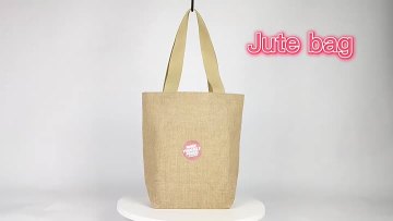 Burlap Jute Tote Bags