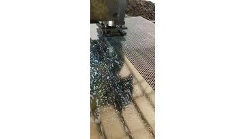 0.8mm Thickness Low Carbon Steel perforated metal mesh sheet punched steel mesh sheet 5mm Hole1