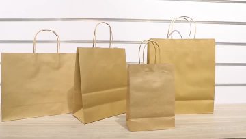 Wholesale kraft paper bags accept customized printing