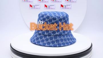  Luxury Jacquard Bucket Cap