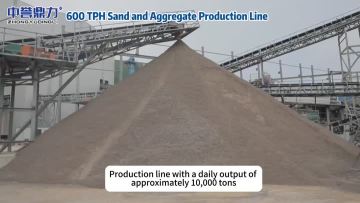600 TPH Sand and Aggregate Production Line