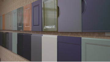 Solid color decorative film