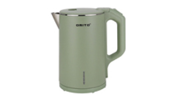 Double-Wall Electric Water Kettle, 1.8L, 1500W, Dual Metal Controller1