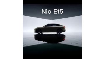 Pure electric mid size sedan nio et5