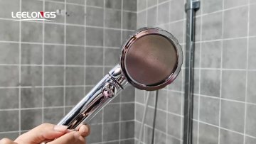 High Pressure 3 Settings ON/OFF Switch Spa Spray Mode Shower Head Hand-Held with Power Cleaning Jet1