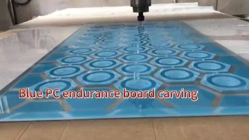 Blue PC endurance board carving