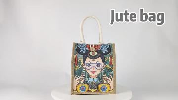 Burlap Jute Tote Bags