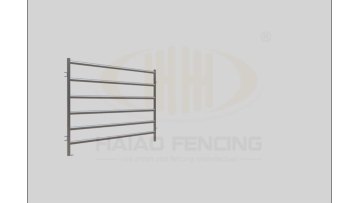 Hot sale cheap fence panels square tube 6 bars livestock panels1