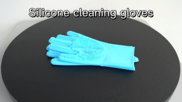 Topwill Hot Selling Dishwashing Gloves Wholesale Cleaning Waterproof Household Gloves Kitchen Dishwashing Silicone Gloves1