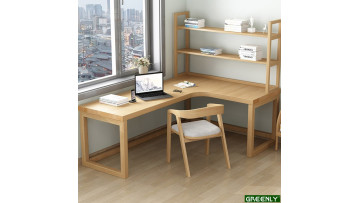 L Shaped Computer Desk With Hutch