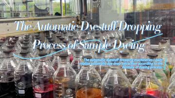 The automatic dyestuff dropping machineries Lawer