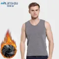 2019 Men Thermal Undershirt Autumn Winter Warm Vest Comfortable Soft Clothes