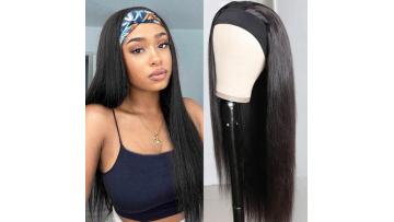 Loose Wave 360 Lace Frontal Wig Natural Black Human Hair Pre Plucked Wig
