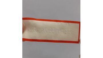 Anti-counterfeiting delicate woven labels