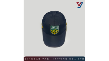 6-Panel Quick-Dry Hard Crown Curved Brim Embroidered Cap