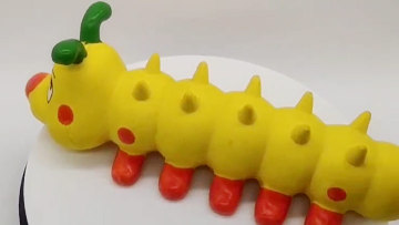 LATEX TOY CATERPILLAR