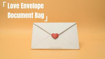 love envelop Document bags