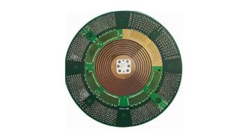 Two-layer charging pile copper-based PCB circuit board
