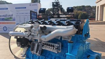 Presentation of alcohol hydrogen engine
