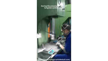 hpgr carbide stud pressing
