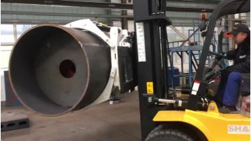 heavy duty paper roll clamps