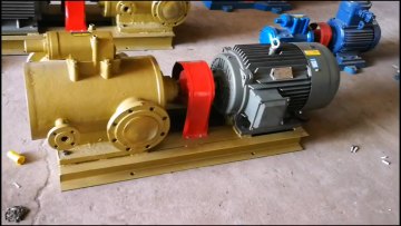 High viscosity heavy oil pump mixing station fuel pump 3G asphalt insulation pump1