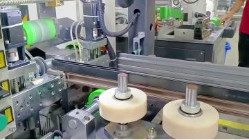 CNC threading assembly line for profiles