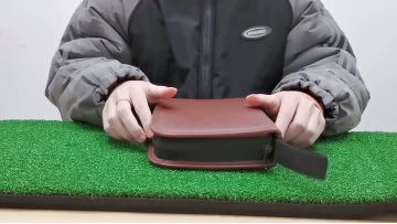 Premium Portable Leather Case with Custom Logo Essential Golf Accessory Kit Personalized Gift Set for Players