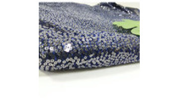 oem wholesale price sequin and bead fabric metal mesh silver sequin custom sequin fabric per meter1