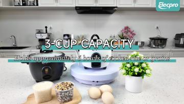 3 Cup Drum Rice Cooker