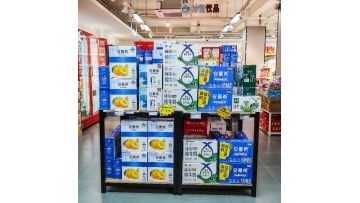 2 layer / 3 layer shelf for milk