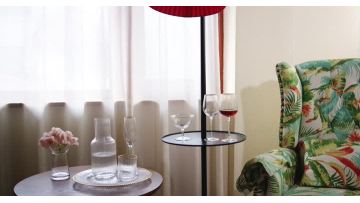 Wine Glass Set With Gold Rim .mp4