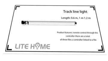 led Track line lights